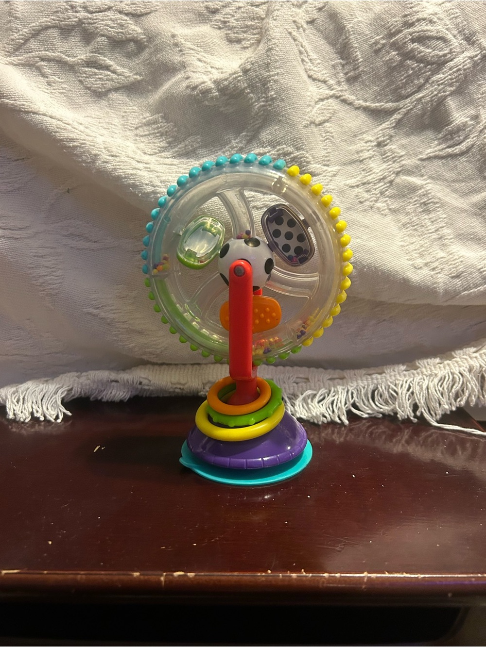 Sassy Wonder Wheel Spinning High Chair Tray Toy, Age 6+ Months